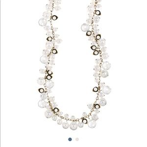 Pearl & Crystal drop Chloe & Isabel necklace